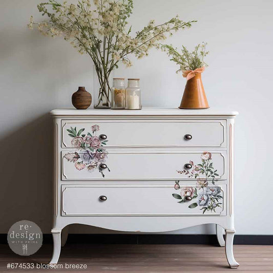 Blossom Breeze - Mini Decor Transfers® Redesign with Prima Furniture Transfers