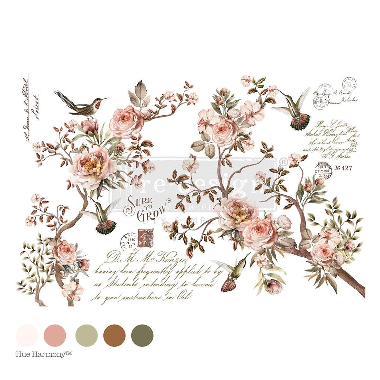 Blossom Tweet - Decor Transfers® Redesigns with Prima Furniture Transfers