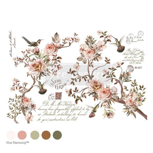 Blossom Tweet - Decor Transfers® Redesigns with Prima Furniture Transfers