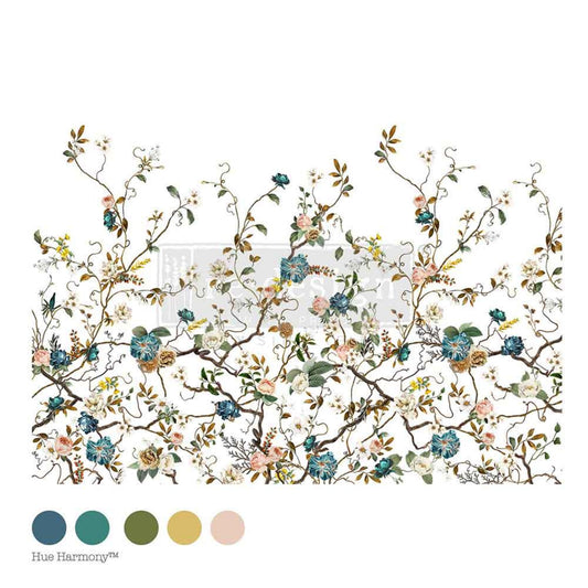 Blue Vine - Decor Transfers® Redesigns with Prima Furniture Transfers