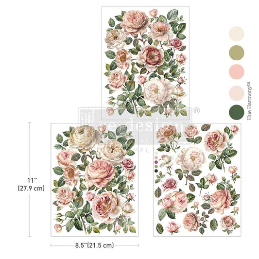 Blush Blossoms - Middy Decor Transfers