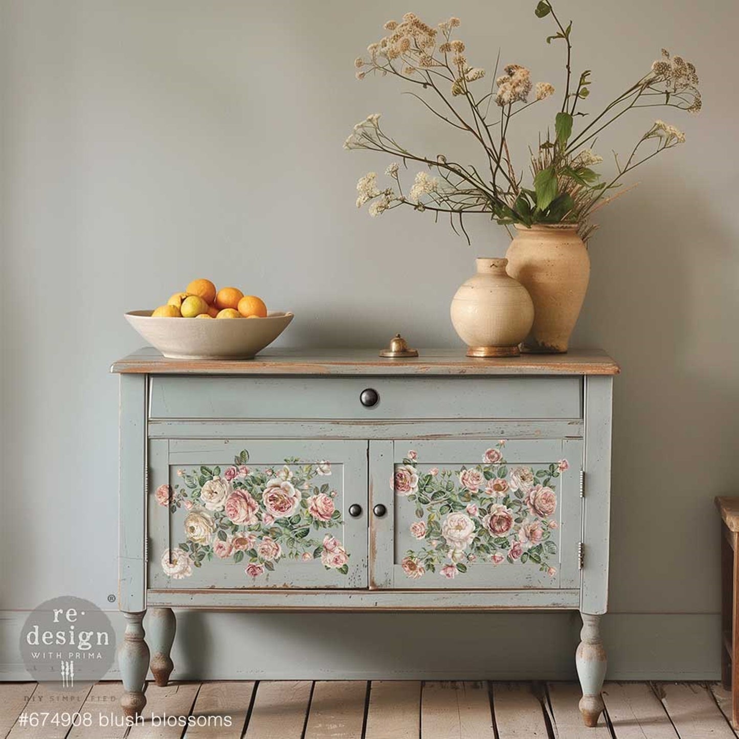 Blush Blossoms - Middy Decor Transfers
