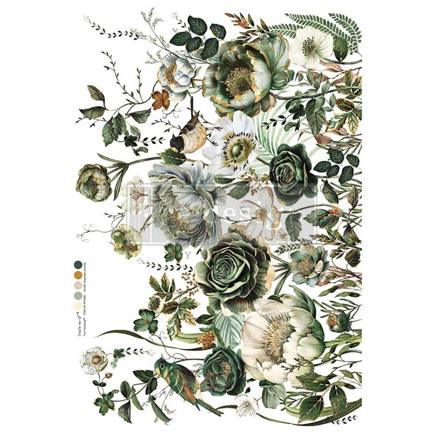 Botanical Journal - Decor Transfers® Redesigns with Prima Furniture Transfers