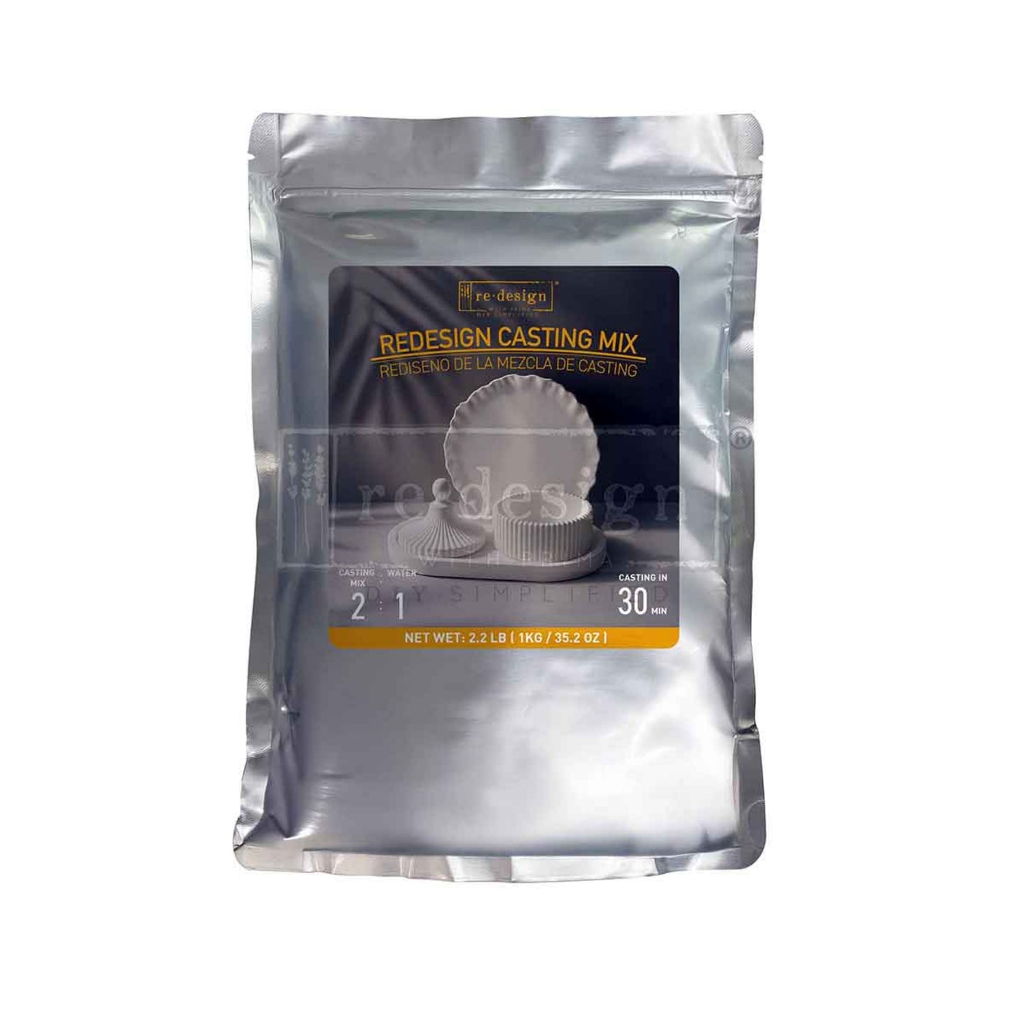 Redesign Casting Mix Refill – 2.2 lb (1kg / 35.2 oz) Mold Casting Powder