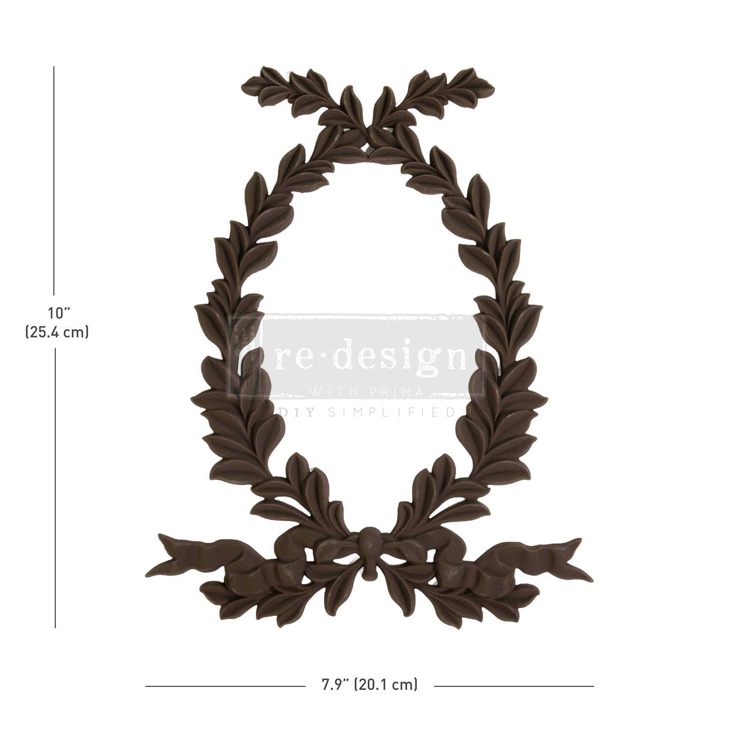 Delicate Motif Décor Poly® – 10″ x 7.9″