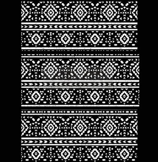 Folk II Large Transfer - Large Redesign with Prima Decor Transfers®