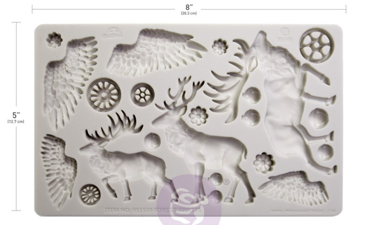 Finnabair Forest Spirits silicone mould