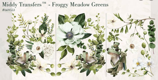 Froggy Meadow Greens - Middy Decor Transfers®