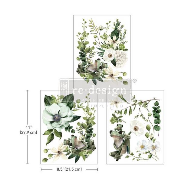 Froggy Meadow Greens - Middy Decor Transfers®