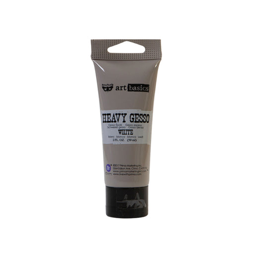 Prima Art Basics Heavy Gesso – White (2 oz)