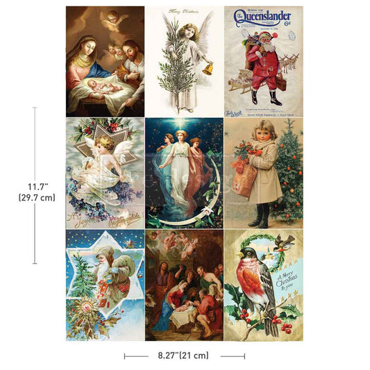 A4 Transfer – Holy Night - Decor Transfers® Redesigns with Prima Furniture Transfers