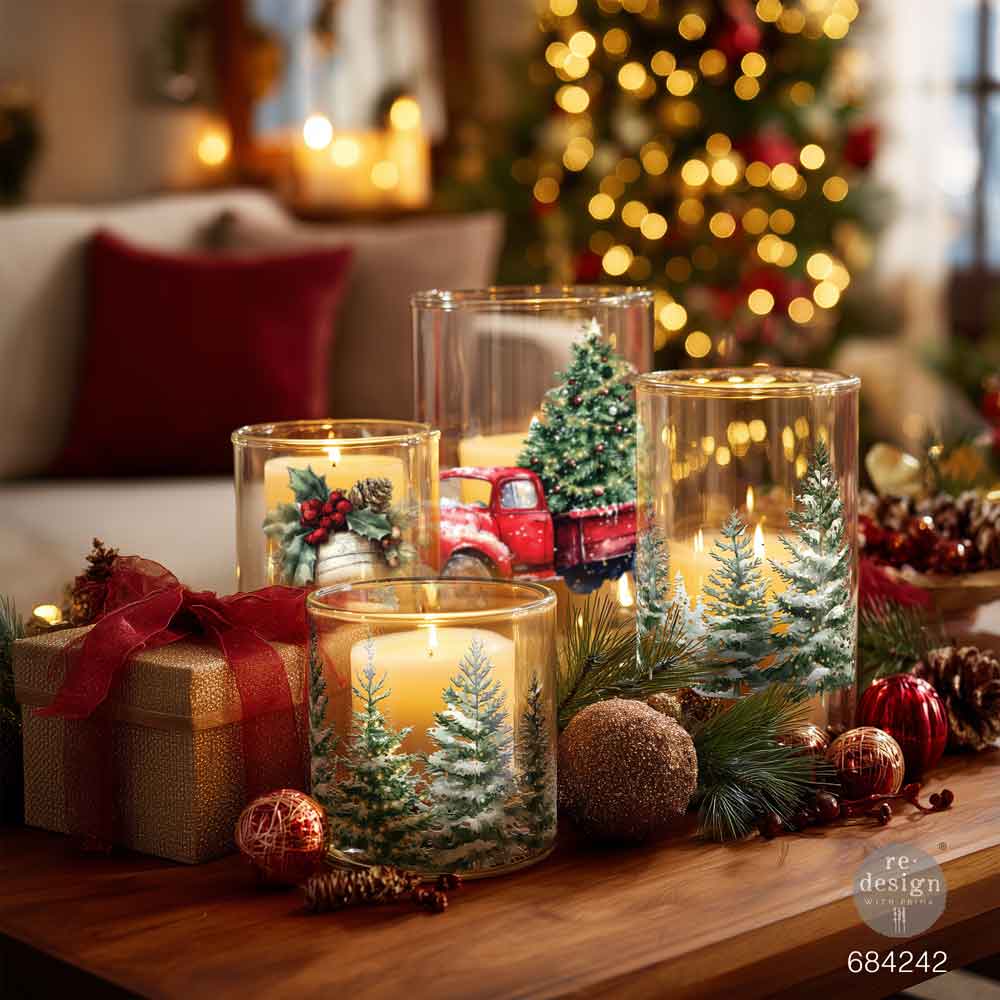 Luxe Transfers® – Hometown Holiday – 2 Sheets, 3.25″ x 11.5″