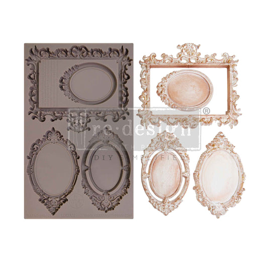 Décor Moulds® – Lucian Mini Picture Frame Mould (1 pc, 5″×8″×8mm)
