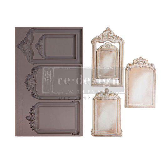 Décor Moulds® – Lysandra Mini Picture Frame Mould (1 pc, 5″×8″×8mm)