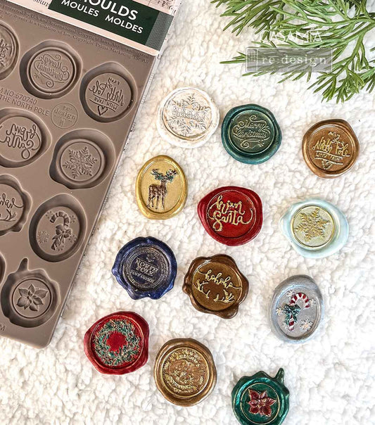 the North Pole Collection Moulds ~ Chistmas Mould ~ 1 pc, 5″x8″x8mm