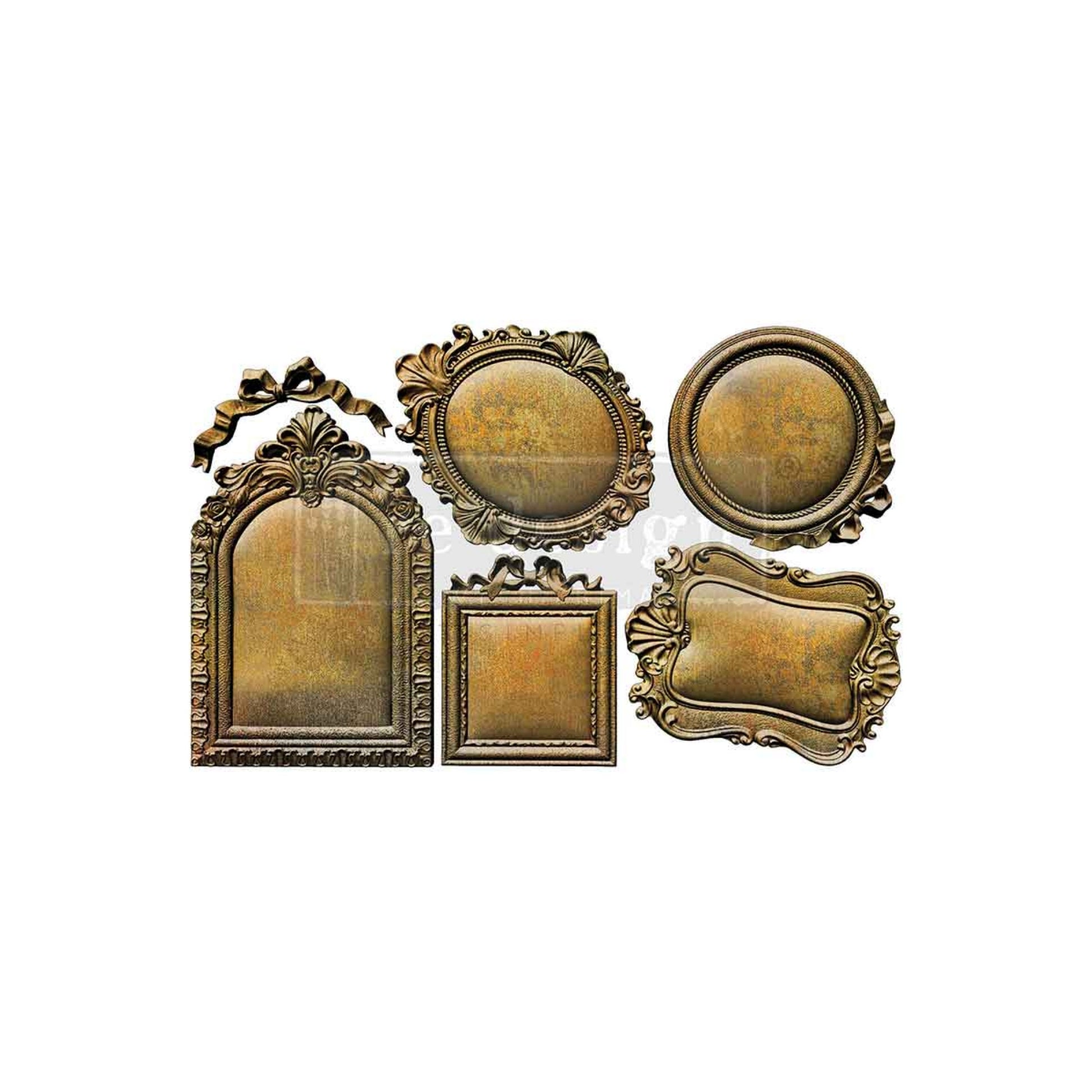 Decor Moulds Ornate Minis silicone mold 5 x 8 inch by Redesign with Prima