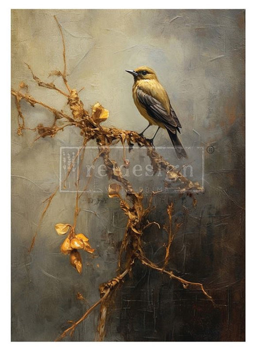 A1 Decoupage Fiber Paper – Rustic Refuge – 23.4″ x 33.1″ Furniture Decoupage Sheet