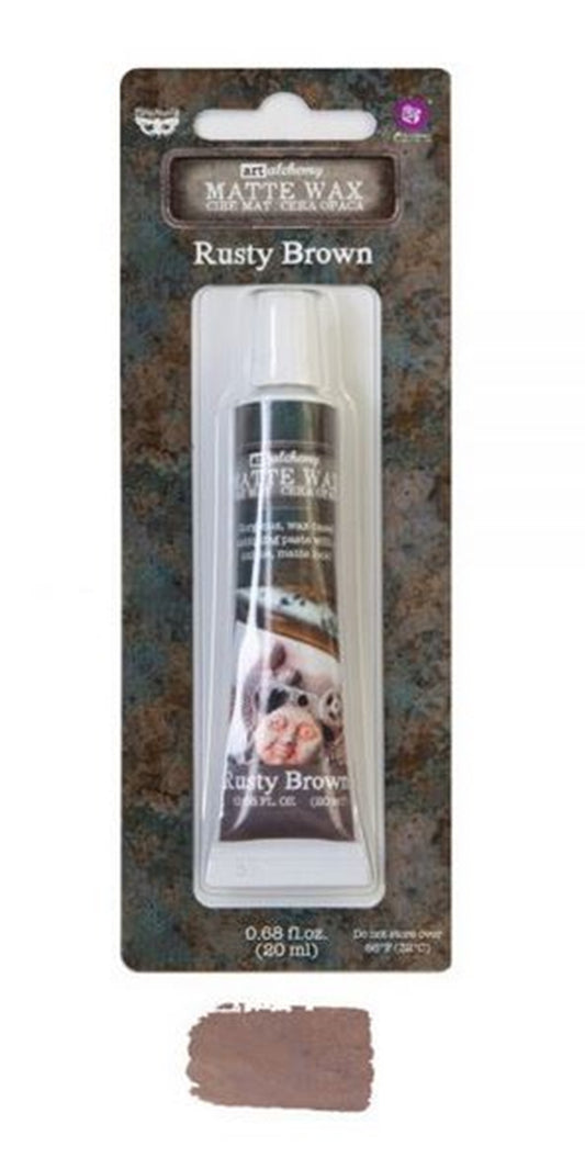 Rusty Brown – Art Alchemy Wax – Finnabair Wax Paste – 0.68 fl oz (20 ml)