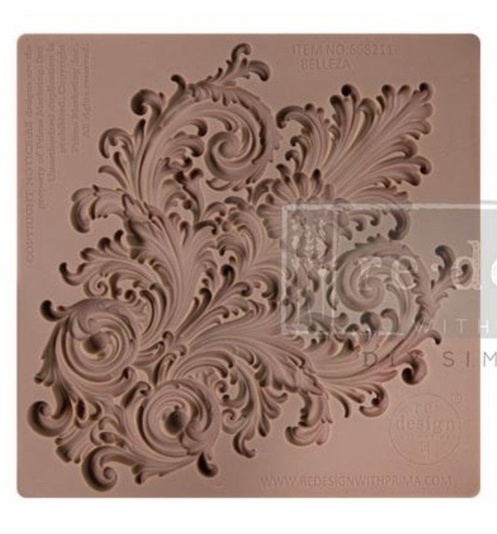 Decor Moulds Salon De La Belle Epoque design with dramatic French-inspired acanthus leaves, scrolls, and dimensional detail.