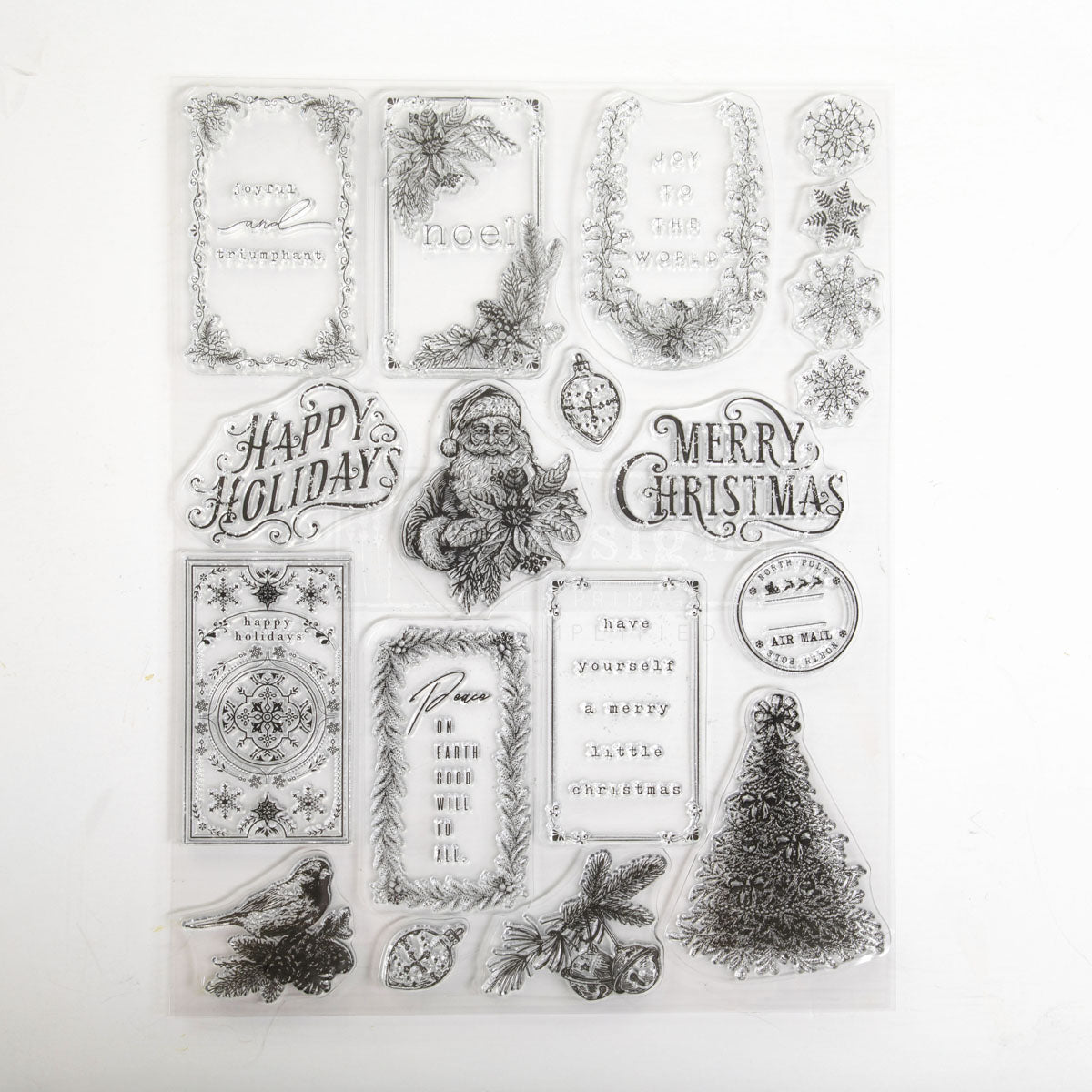 Redesign Decor Stamp – Santa’s Helper Tags – 8.5×11 sheet size