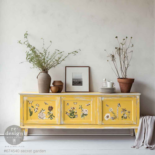 Secret Garden - Mini Decor Transfers® Redesign with Prima Furniture Transfers