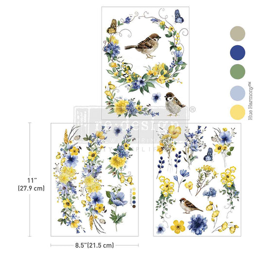 Sunlit Aviary - Middy Decor Transfers®