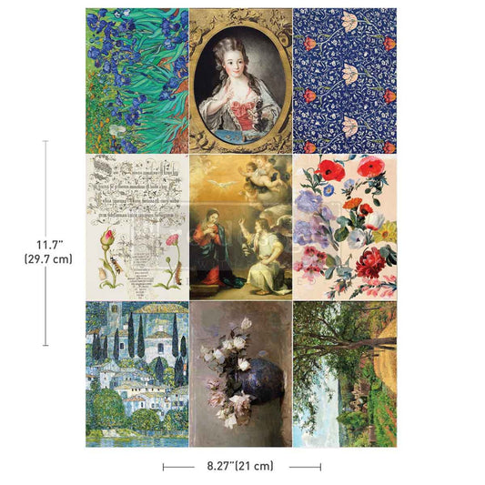 A4 Transfer – The Painted Legacy - Decor Transfers® Redesigns with Prima Furniture Transfers