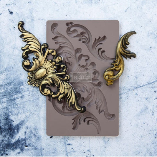 Thorton Medallion Décor Mould® – 5″X8″ Redesign with Prima®