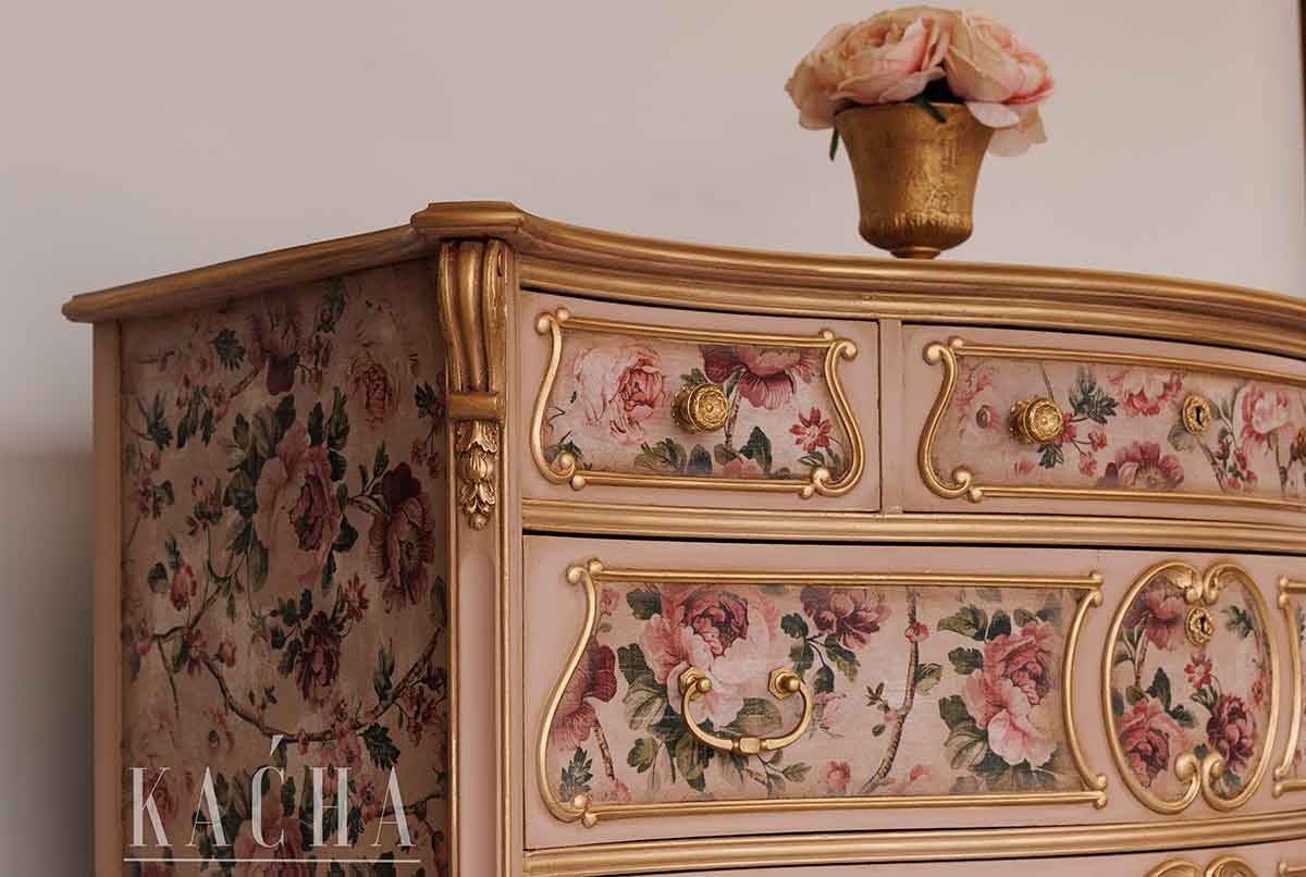 Kacha Timeless Blooms Floral Decoupage Paper – Re·Design with Prima