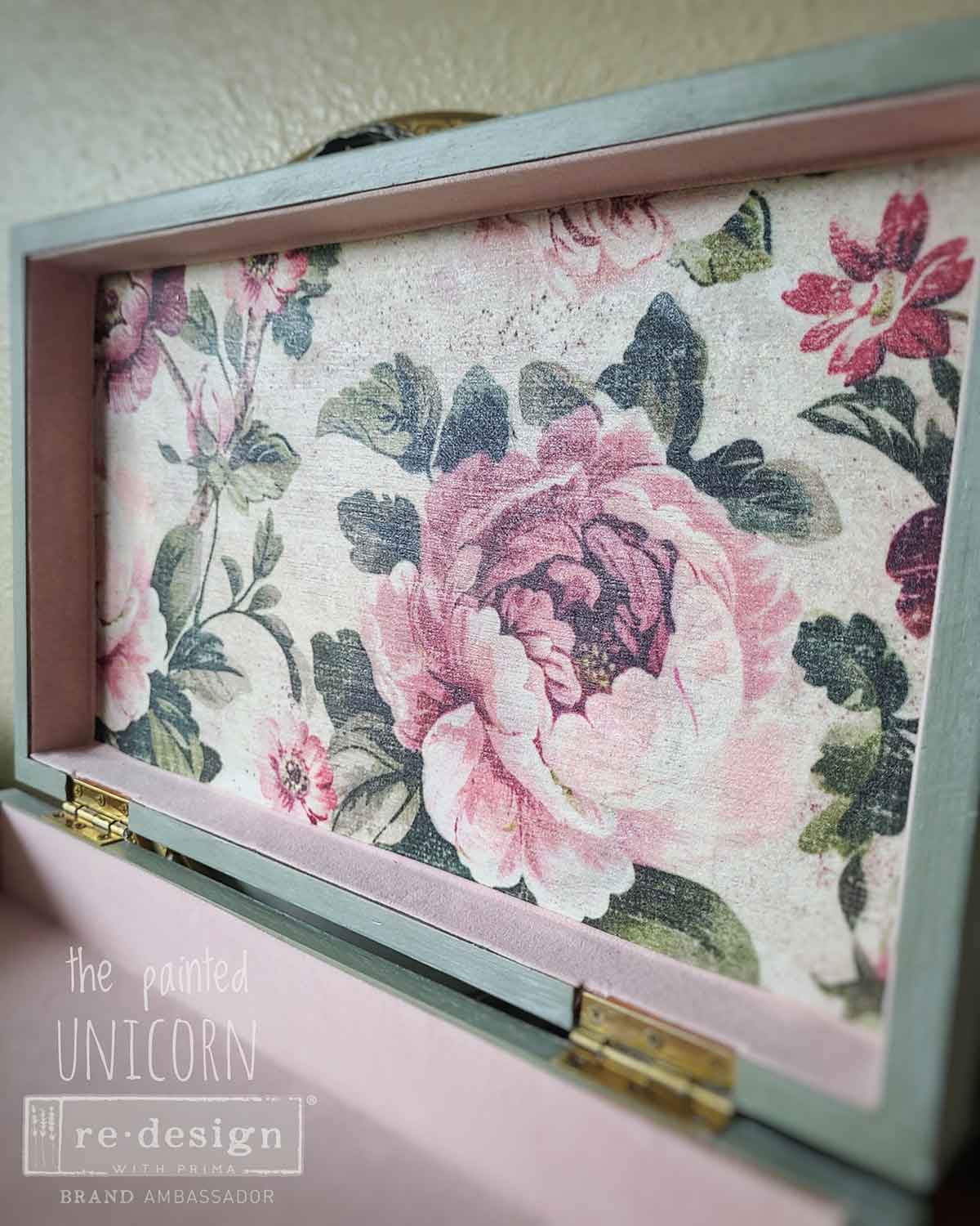 Kacha Timeless Blooms Floral Decoupage Paper – Re·Design with Prima