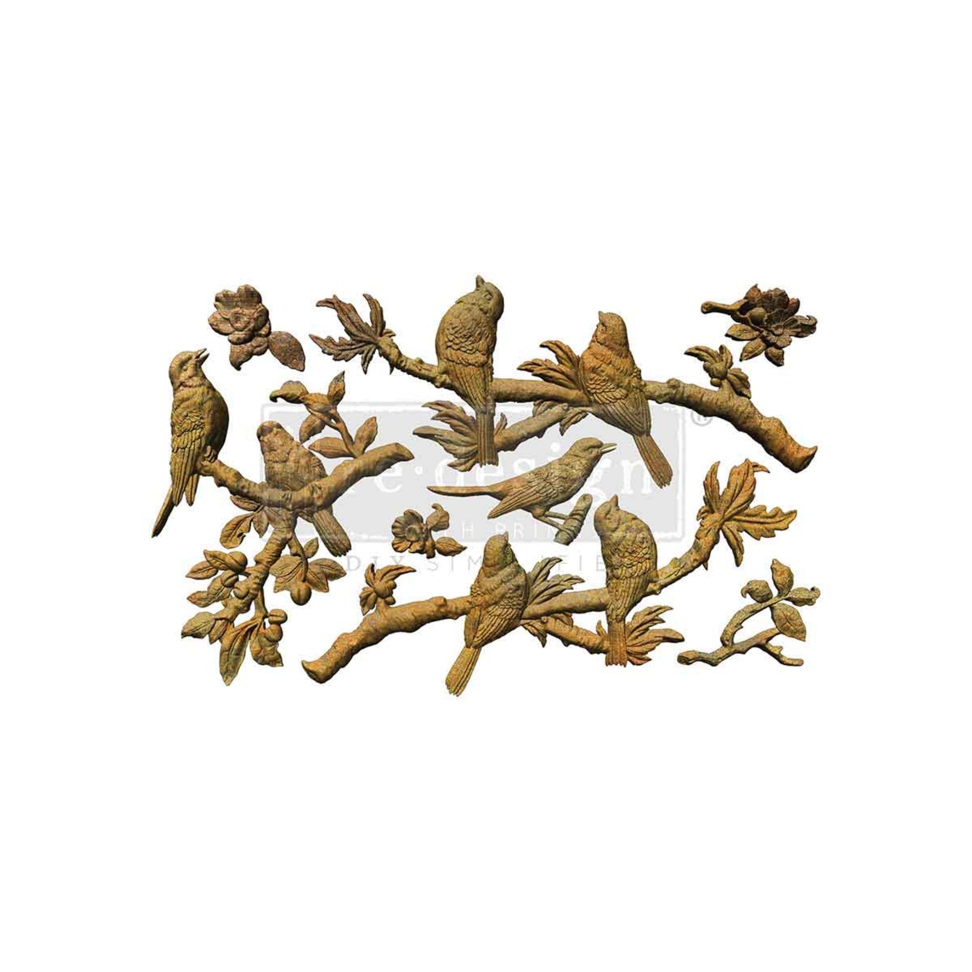 Whispers Of Wings wing decor mould for furniture embellishments