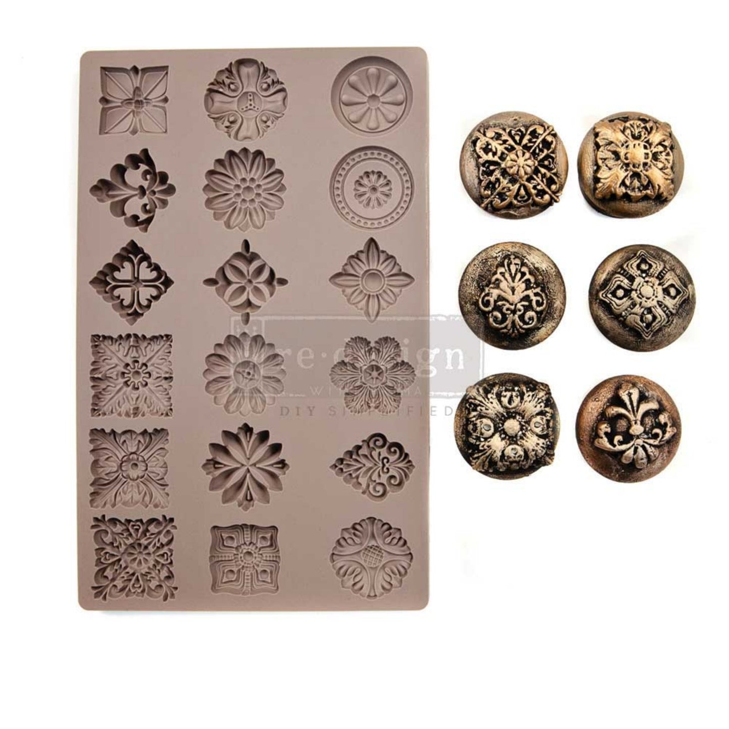 Curio Trinkets Décor Mould® – 5″x8″ Redesign with Prima®