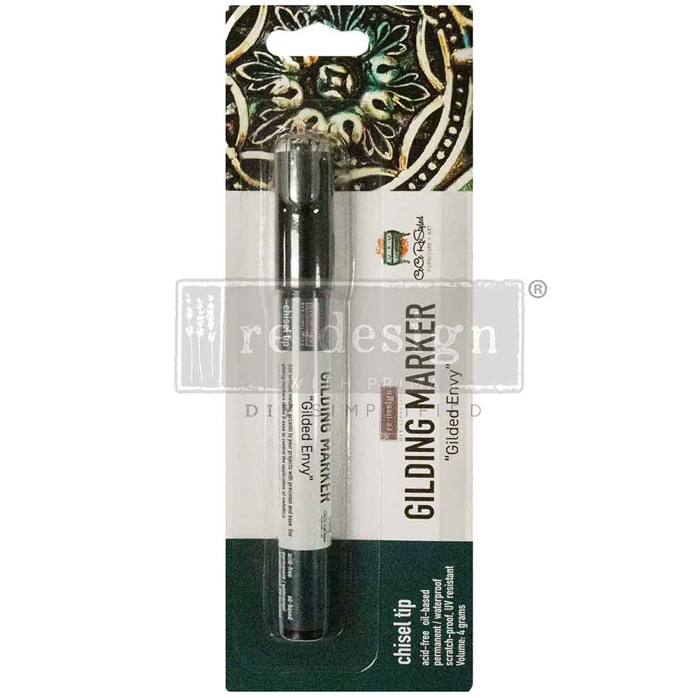 CeCe Gilding Marker – Metallic Gold Chisel Tip Pen | Re·Design with Prima