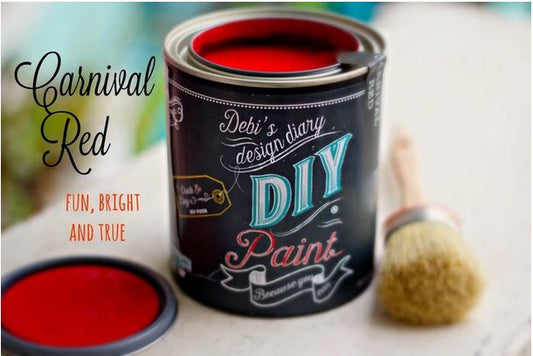 DIY Paint - Carnival Red