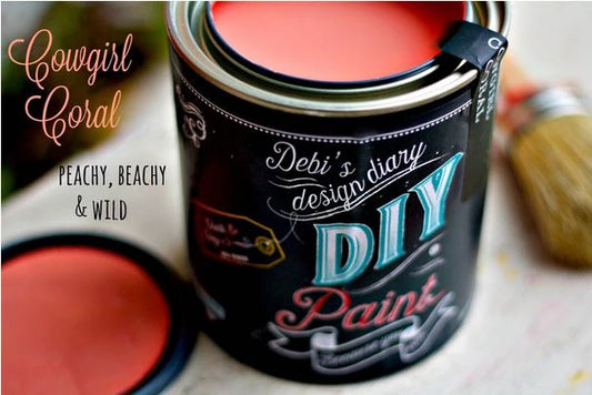 DIY Paint - Cowgirl Coral