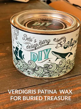 DIY Wax Verdigris