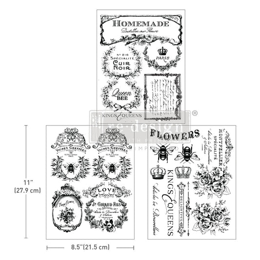 French Labels - Middy Decor Transfers®