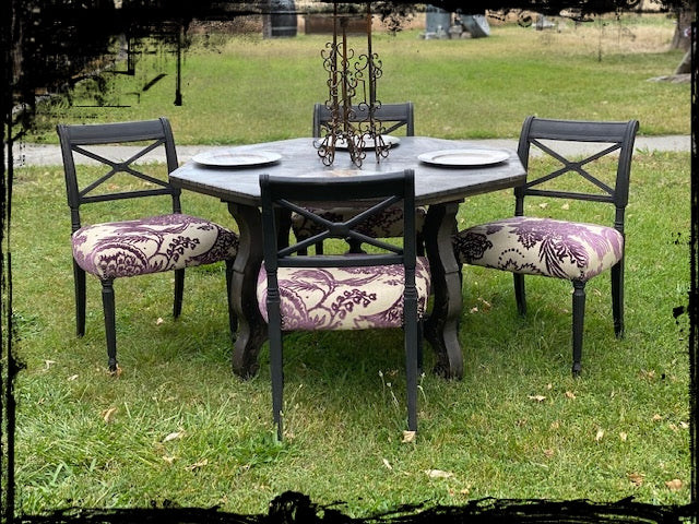 Boho Dinning Table and Chairs