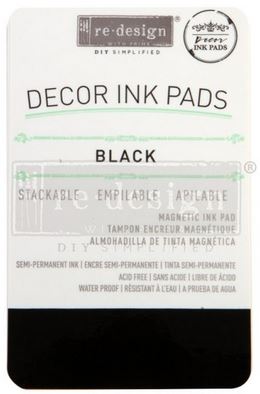 Ink Pad – Black – magnetic ink pad