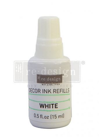 Ink Refill – White – 0.5 oz refill