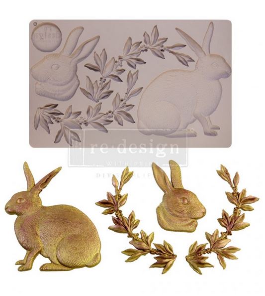 Meadow Hare ~ Redesign Decor Moulds®