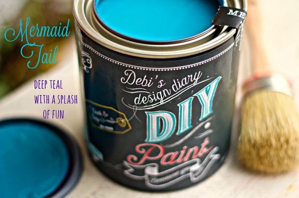 DIY Paint - Mermaid Tail