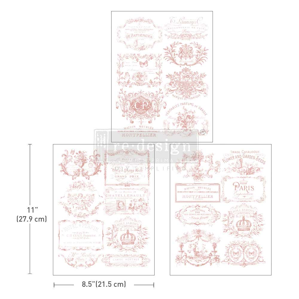 Vintage Labels III - Middy Decor Transfers®