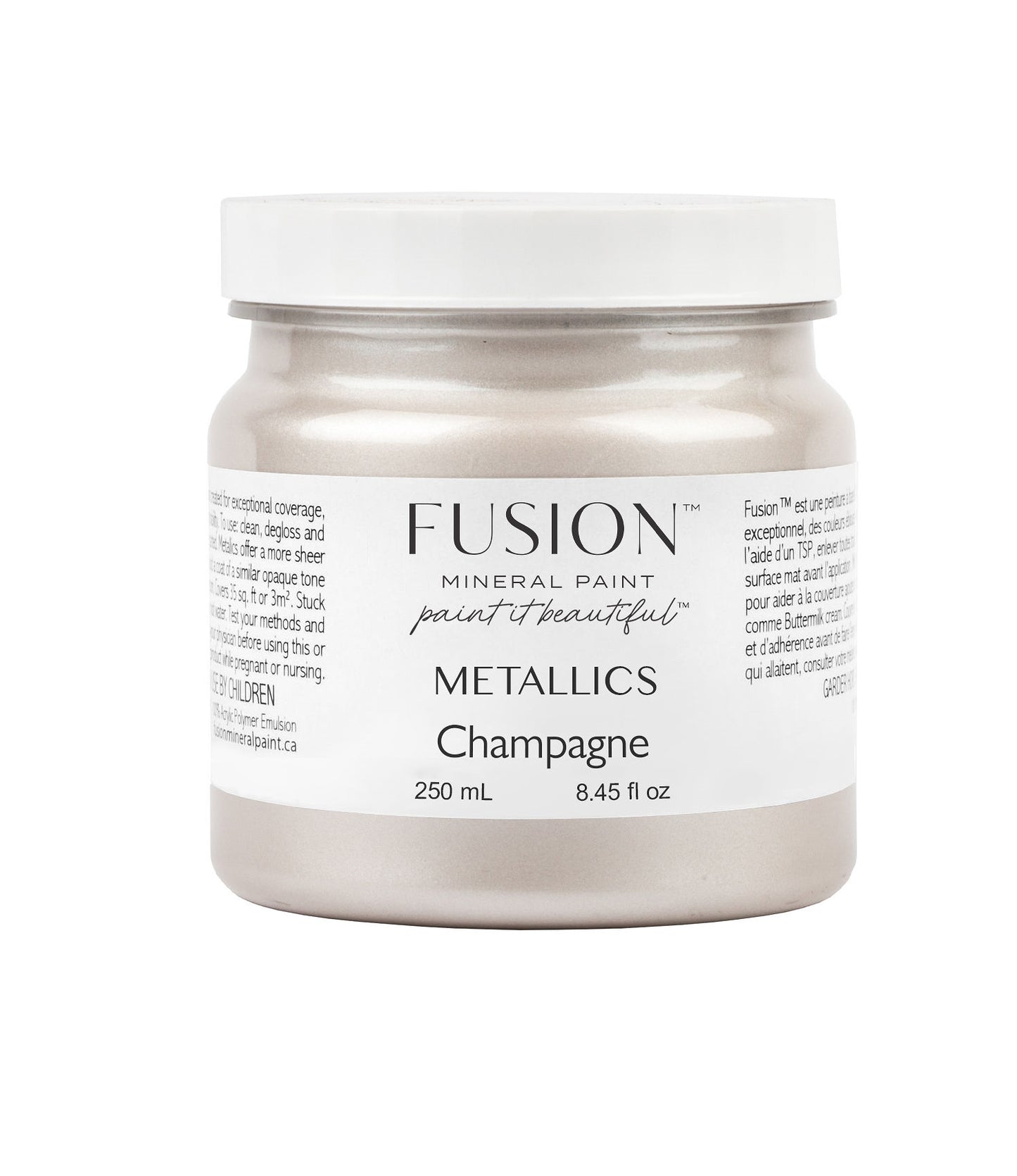 Fusion Metallic Paint - Champagne