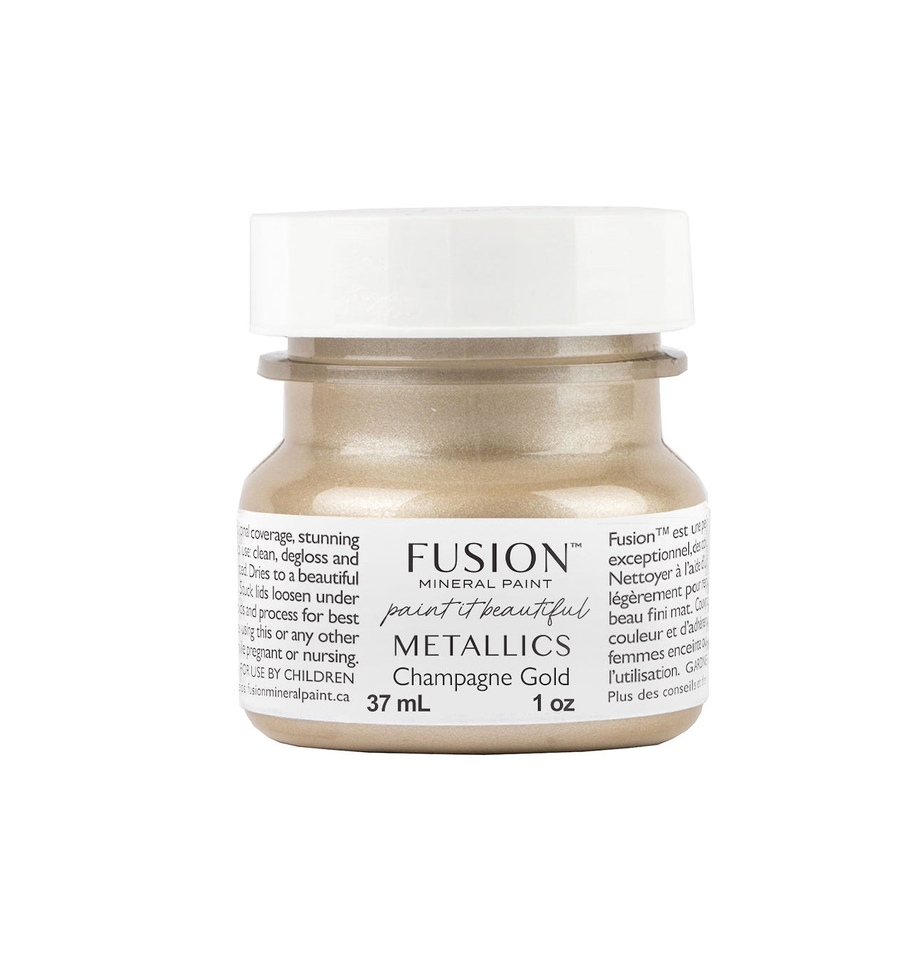 Fusion Metallic Paint - Champagne  Gold