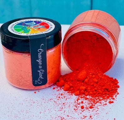 DIY Paint ~ Making Powders ~ Orange U Glad