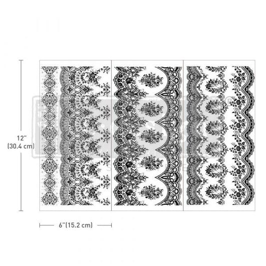 Vintage Wallpaper II  Mini - Small Decor Transfers® Redesign with Prima